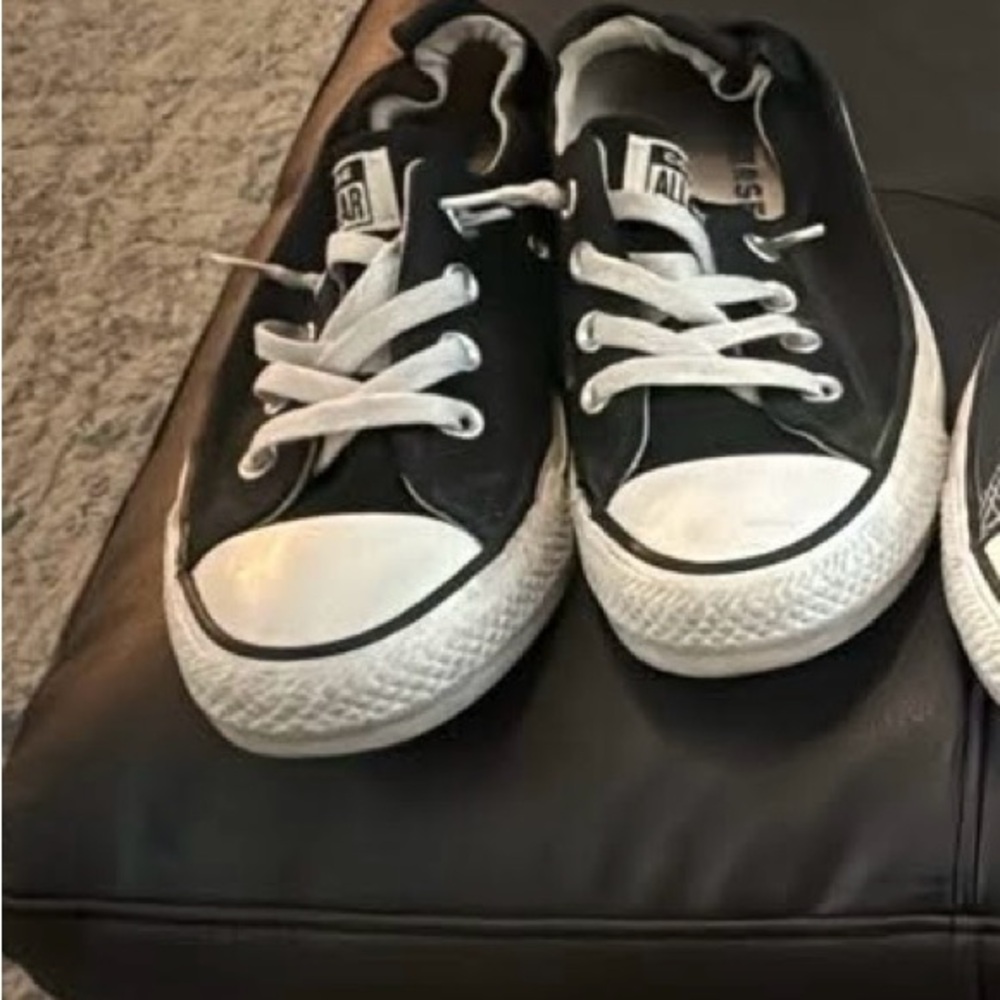 Converse Black and White Sneakers